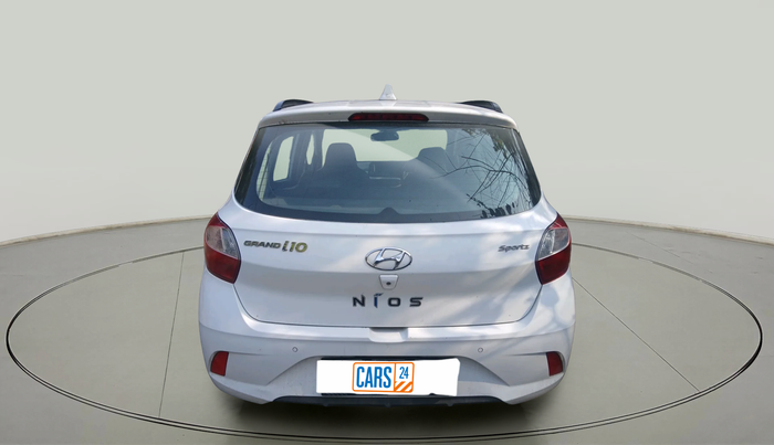 2022 Hyundai GRAND I10 NIOS SPORTZ AMT 1.2 KAPPA VTVT, Petrol, Automatic, 31,594 km, exterior