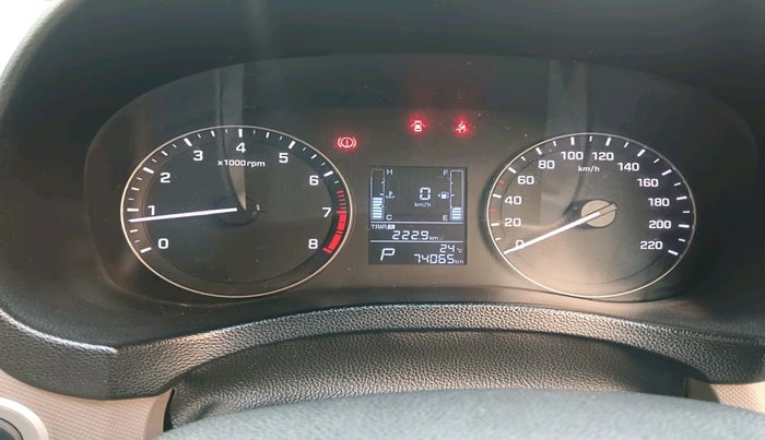 2019 Hyundai Creta SX AT 1.6 PETROL, Petrol, Automatic, 74,065 km, interior