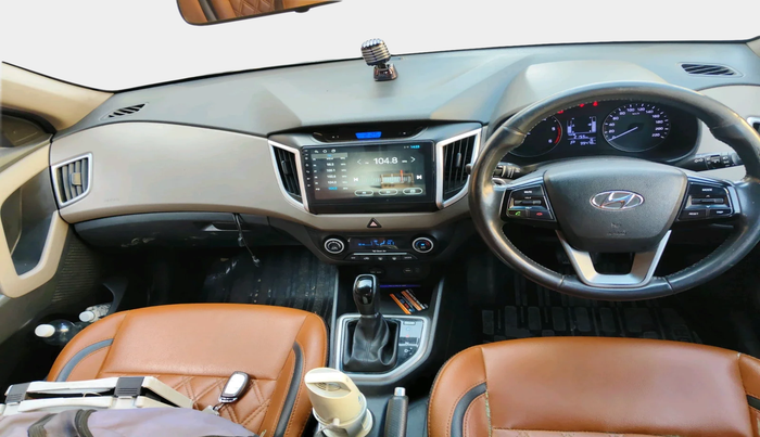 2016 Hyundai Creta SX PLUS AT 1.6 DIESEL, Diesel, Automatic, 99,478 km, interior