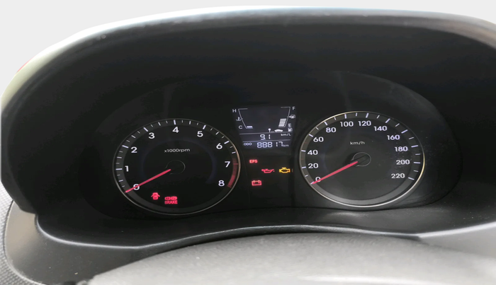 2011 Hyundai Verna FLUIDIC 1.6 VTVT EX, Petrol, Manual, 88,817 km, interior