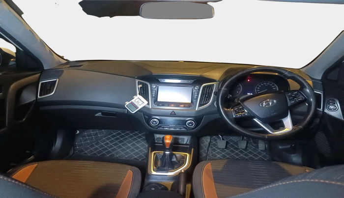 2018 Hyundai Creta SX 1.6 PETROL DUAL TONE, Petrol, Manual, 96,619 km, interior