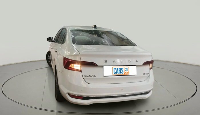 2025 Skoda SLAVIA Prestige 1.5L TSI AT, Petrol, Automatic, 496 km, exterior