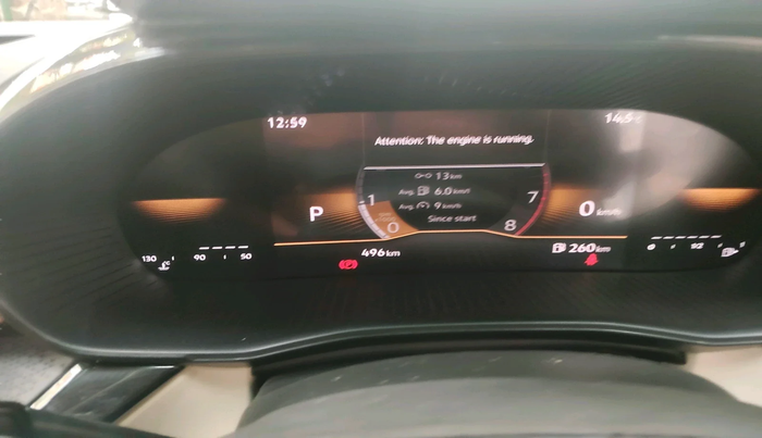 2025 Skoda SLAVIA Prestige 1.5L TSI AT, Petrol, Automatic, 496 km, interior