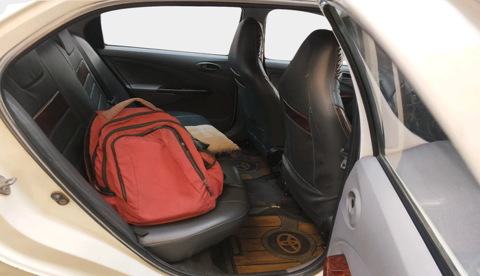 2011 Toyota Etios G, Petrol, Manual, 68,740 km, interior