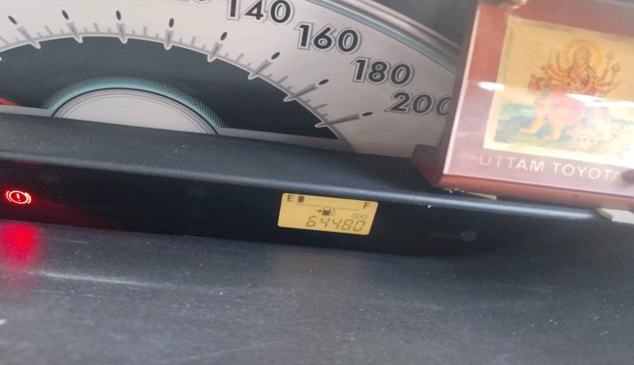 2011 Toyota Etios G, Petrol, Manual, 64,480 km, interior