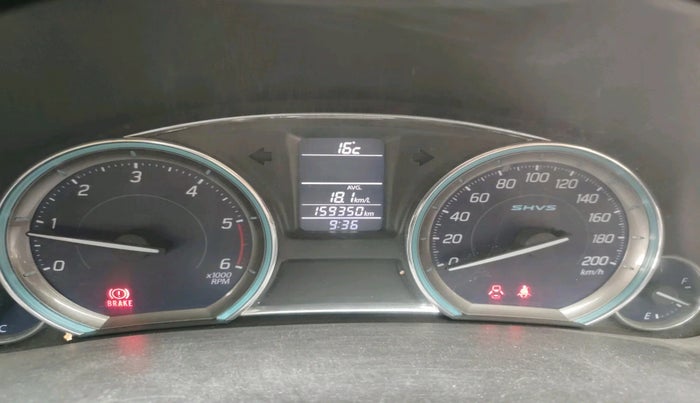 2016 Maruti Ciaz ZDI SHVS, Diesel, Manual, 1,59,350 km, interior