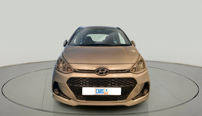 2017 Hyundai Grand i10 SPORTZ (O) AT 1.2 KAPPA VTVT, Petrol, Automatic, 84,353 km, exterior