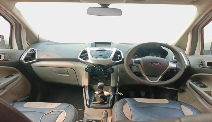 2015 Ford Ecosport TREND 1.5L DIESEL, Diesel, Manual, 1,15,361 km, interior