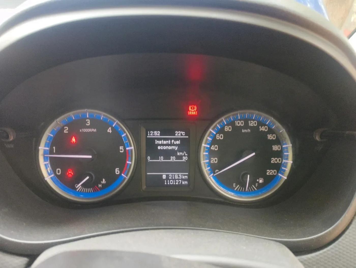 2015 Maruti S Cross ALPHA 1.3, Diesel, Manual, 1,11,000 km, interior