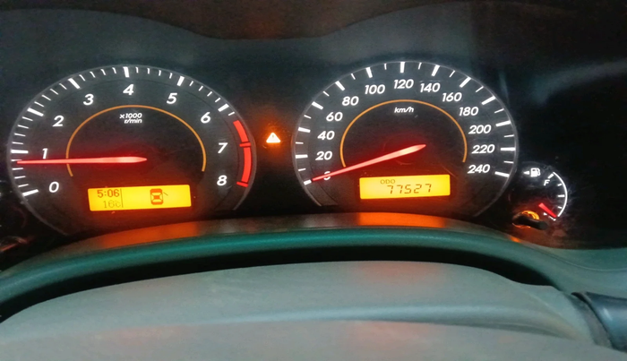 2011 Toyota Corolla Altis G PETROL, Petrol, Manual, 77,527 km, interior