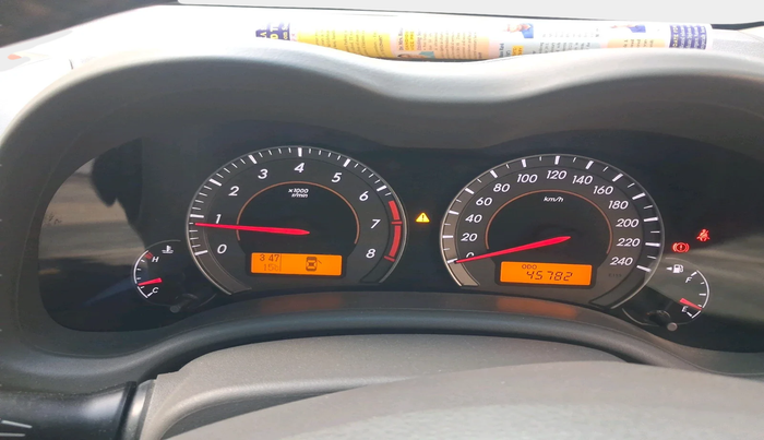 2011 Toyota Corolla Altis G PETROL, Petrol, Manual, 45,782 km, interior