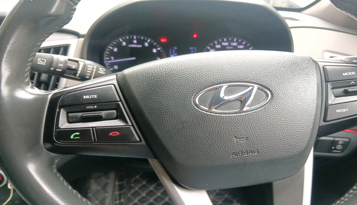 2017 Hyundai Creta SX PLUS AT 1.6 PETROL, Petrol, Automatic, 61,550 km, interior