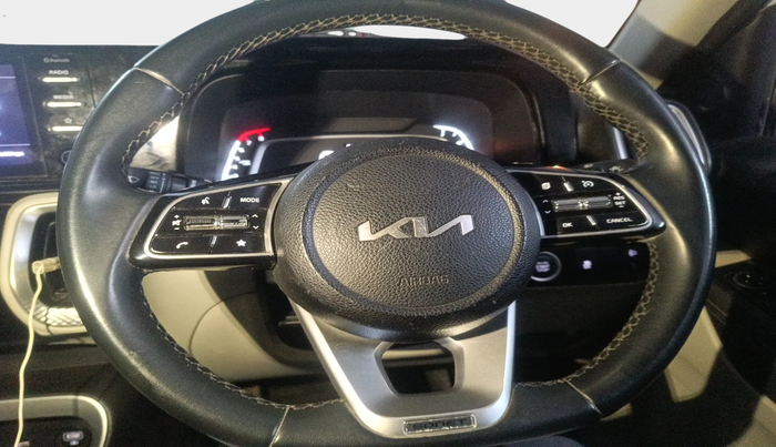 2022 KIA SONET HTX 1.0 IMT, Petrol, Manual, 35,914 km, interior