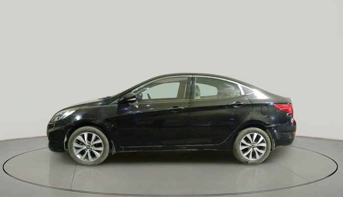 2014 Hyundai Verna FLUIDIC 1.6 VTVT SX AT, CNG, Automatic, 64,500 km, exterior