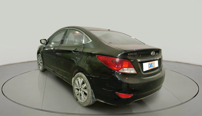 2014 Hyundai Verna FLUIDIC 1.6 VTVT SX AT, CNG, Automatic, 64,500 km, exterior