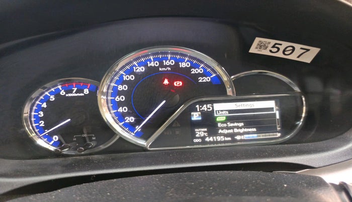 2020 Toyota YARIS V CVT, Petrol, Automatic, 44,195 km, interior