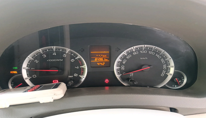 2016 Maruti Ertiga VXI CNG, Petrol, Manual, 84,961 km, interior