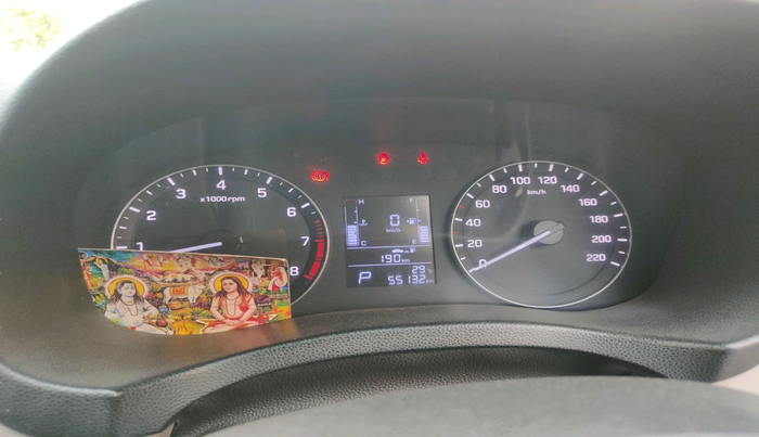 2018 Hyundai Creta SX AT 1.6 PETROL, Petrol, Automatic, 55,132 km, interior