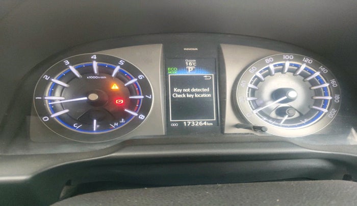 2016 Toyota Innova Crysta 2.7 ZX AT 7 STR, Petrol, Automatic, 1,73,264 km, interior