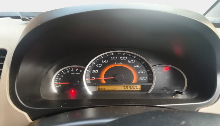 2015 Maruti Wagon R 1.0 VXI, Petrol, Manual, 78,360 km, interior