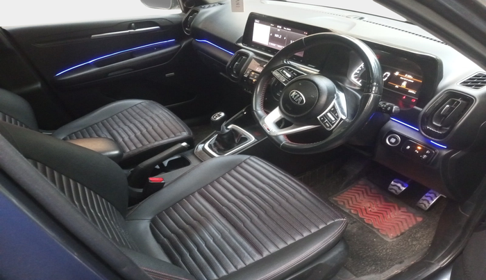 2020 KIA SONET GTX PLUS 1.0 IMT, Petrol, Manual, 62,877 km, interior