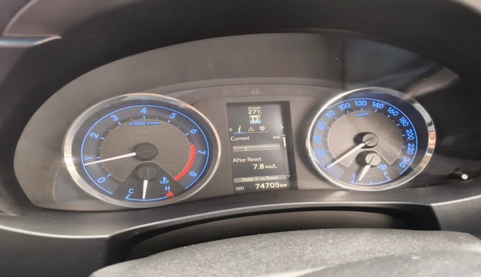 2017 Toyota Corolla Altis VL CVT PETROL, Petrol, Automatic, 74,705 km, interior