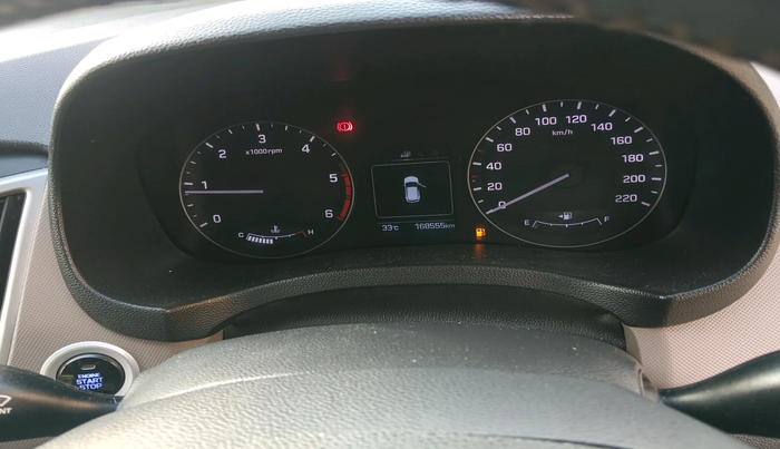 2018 Hyundai Creta SX (O) 1.6 DIESEL, Diesel, Manual, 1,68,555 km, interior