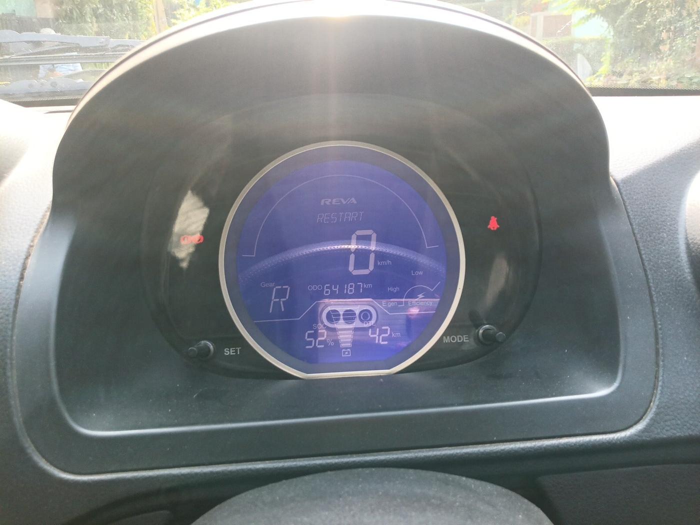 2017 Mahindra E20 Plus P4, Electric, Automatic, 64,187 km, interior