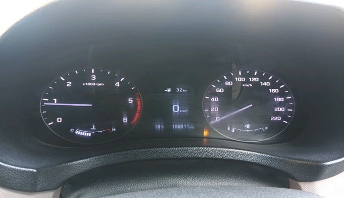 2018 Hyundai Creta SX (O) 1.6 DIESEL, Diesel, Manual, 1,06,011 km, interior