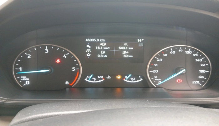 2020 Ford Ecosport TITANIUM 1.5L DIESEL, Diesel, Manual, 46,905 km, interior