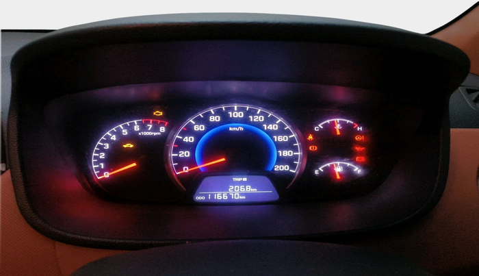 2015 Hyundai Grand i10 SPORTZ 1.2 KAPPA VTVT, Petrol, Manual, 1,16,670 km, interior