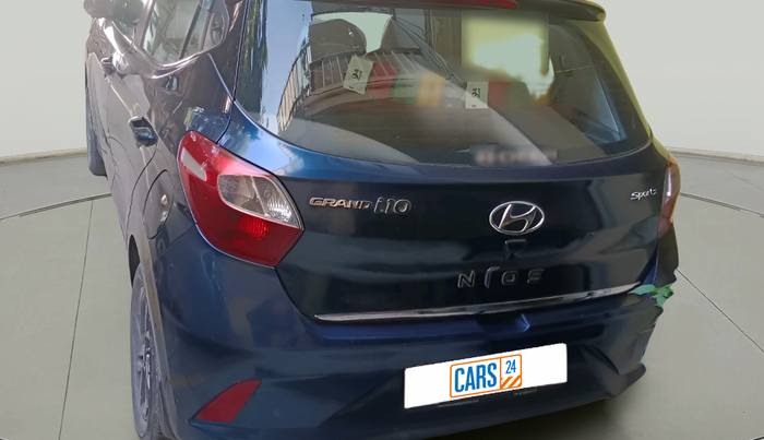 2021 Hyundai GRAND I10 NIOS SPORTZ AMT 1.2 KAPPA VTVT, Petrol, Automatic, 41,267 km, exterior