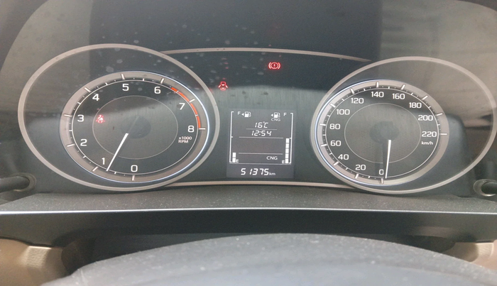 2022 Maruti Dzire ZXI CNG, Petrol, Manual, 51,375 km, interior