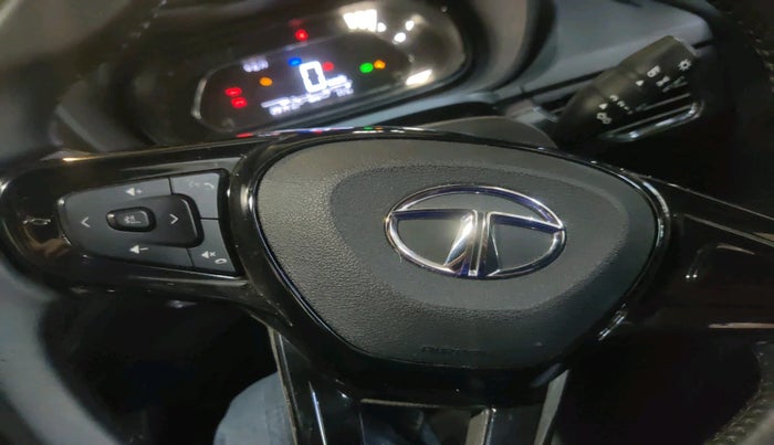 2023 Tata NEXON XZ PLUS PETROL DARK EDITION, Petrol, Manual, 23,141 km, interior