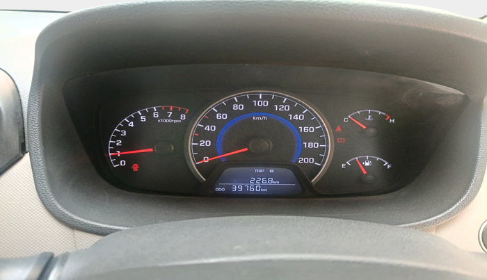 2014 Hyundai Grand i10 SPORTZ 1.2 KAPPA VTVT, Petrol, Manual, 39,760 km, interior