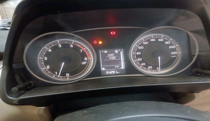 2022 Maruti Dzire ZXI CNG, Petrol, Manual, 54,291 km, interior