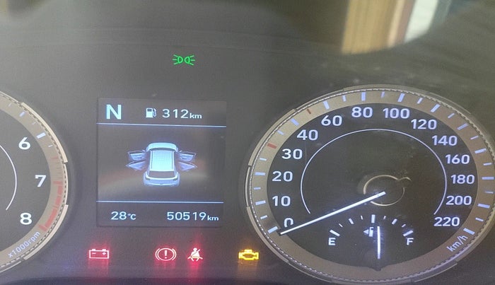 2019 Hyundai VENUE SX PLUS 1.0 TURBO DCT, Petrol, Automatic, 50,519 km, interior