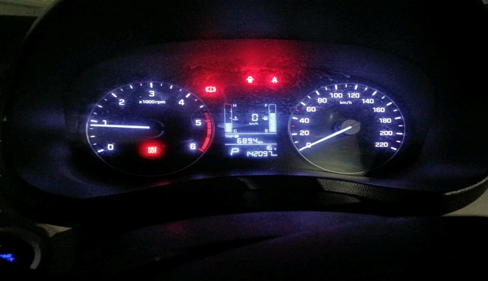 2019 Hyundai Creta SX AT 1.6 DIESEL, Diesel, Automatic, 1,42,097 km, interior