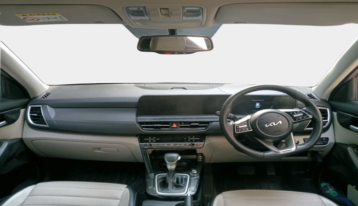 2023 KIA SELTOS HTX 1.5 CVT PETROL, Petrol, Automatic, 35,158 km, interior