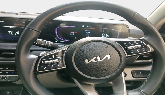 2023 KIA SELTOS HTX 1.5 CVT PETROL, Petrol, Automatic, 35,158 km, interior