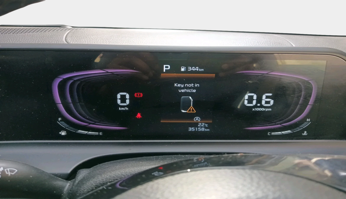 2023 KIA SELTOS HTX 1.5 CVT PETROL, Petrol, Automatic, 35,158 km, interior