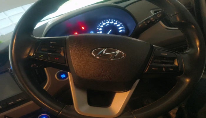 2016 Hyundai Creta SX PLUS AT 1.6 PETROL, Petrol, Automatic, 42,878 km, interior