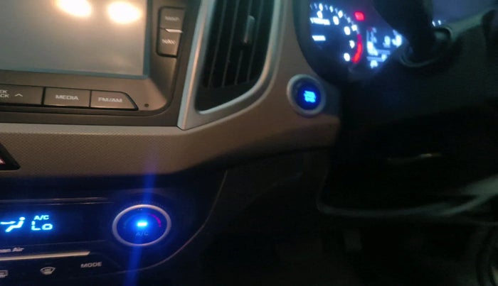 2016 Hyundai Creta SX PLUS AT 1.6 PETROL, Petrol, Automatic, 42,878 km, interior