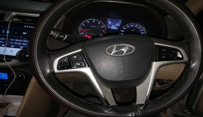 2012 Hyundai Verna FLUIDIC 1.6 VTVT EX, Petrol, Manual, 99,528 km, interior