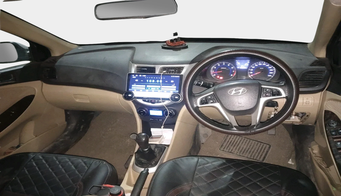 2012 Hyundai Verna FLUIDIC 1.6 VTVT EX, Petrol, Manual, 99,528 km, interior