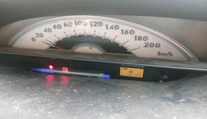 2012 Toyota Etios G, Petrol, Manual, 73,734 km, interior