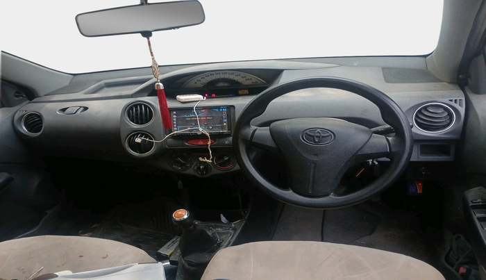 2012 Toyota Etios G, Petrol, Manual, 73,734 km, interior