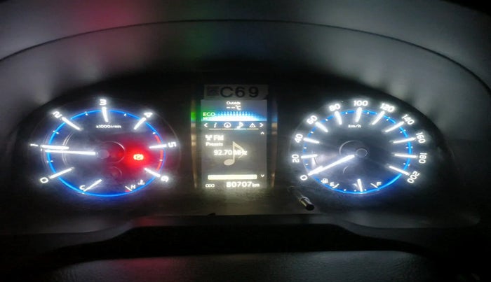 2018 Toyota Innova Crysta 2.4 VX 7 STR, Diesel, Manual, 80,707 km, interior