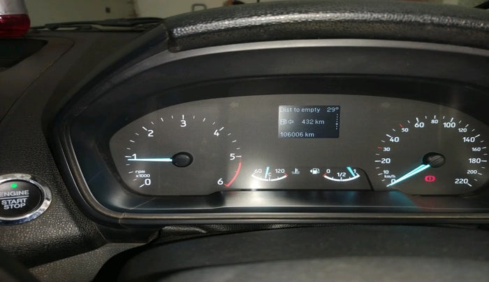 2018 Ford Ecosport TITANIUM 1.5L DIESEL, Diesel, Manual, 1,06,006 km, interior