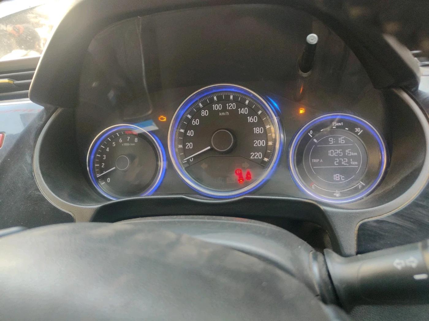 2015 Honda City 1.5L I-VTEC V MT, CNG, Manual, 1,02,515 km, interior
